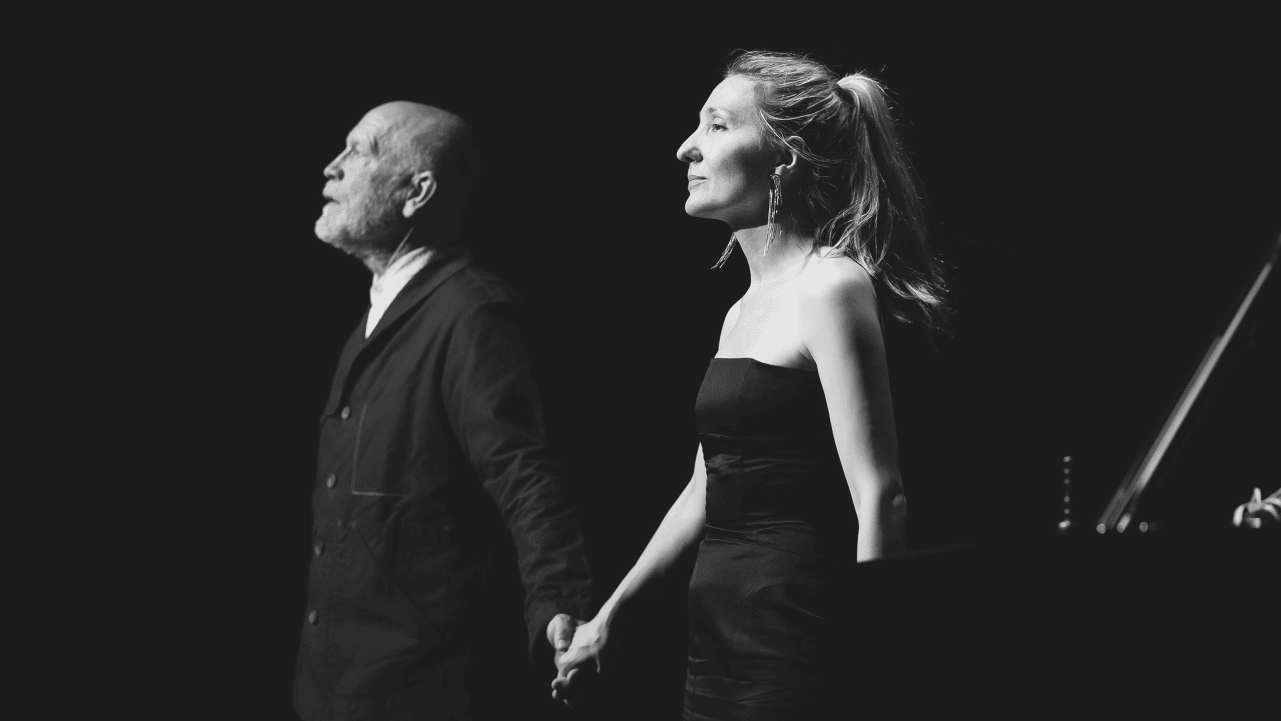 John Malkovich on stage